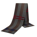 Mens Plaid Scarf Soft Elegant Male Plaid Scarves. 