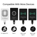 Qi Wireless Charging Receiver For iPhone 7 6s Plus 5s Micro USB Type C Universal Fast Wireless Charger For Samsung Huawei Xiaomi. 