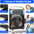 Portable Air Conditioner | Small Personal Air Cooler | Quiet AC Portable Mini Computer Cooling Fan USB Powered. 