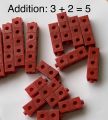 C2a-Multilink Cubes- Maths Cubes/ Interlink Cubes -NUMBER RODS-For Montessori & Maths; Counting, Patterns & Creative Play. 