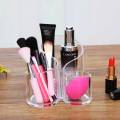 Cosmetic Makeup Organizer Transparent Acrylic Lipstick Holder Display Stand Nail Polish Eyebrow Pencil Storage Box Toothbrush Holder Stationary Holder. 