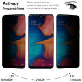 Samsung Galaxy A32 Anti_Spy Privacy Protector 360 Degree HD Tempered Glass Privacy Protector - Black. 