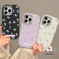 For Infinix Hot 30i Tecno Spark GO 2024 GO 2023 10 20 Pro 10C 20C Smart 7 8 6 5 Plus Hot 20i 10 30 11 40 20 9 Pro Note 40 30 Pro Romance Purple Tulip Cartoon Flower Retro Soft Case. 