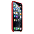Original Iphone X Silicone Cover Soft-Touch Finish Back Protective Case For iPhone Xs  Red. 