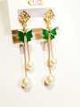 Choose Your Own 2 in 1 Fashion Earrings | Trendy Gold-Tone Earrings Set for Girls & Women. 