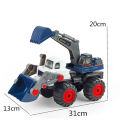 Excavator Model Toy Flexible Arm Excavator/dump Truck Toy Moveable Construction Vehicle for Kids Beach Sand Toy Birthday Gift for Boys Truck Model Toy. 