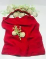 Niqab Patti Red Colour. 