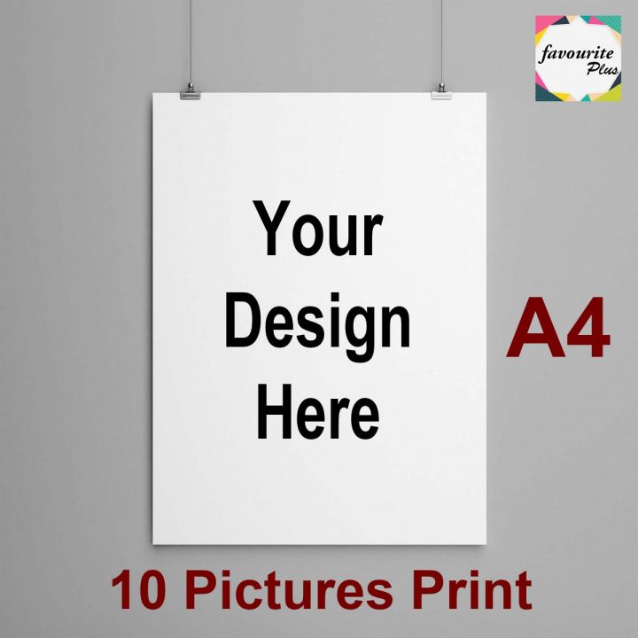 Customized Photo Print Your Own Design Pictures Print Different Sizes A6, A5, A4 Custom Print Personalized image