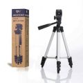 3110 Tripod Foldable Stand With Mobile Holder For DSLR Camera OR Mobile Phone.. 
