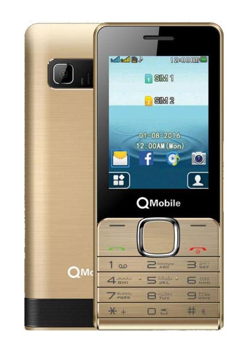 Qmobile XL8 (Box Pack / PTA Approved / Dual Sim / Smart Camera / Screen 2.8 Inches / Audio Video Player / Bluetooth / FM Radio / Torch / Tracker / Call Recorder / SD Card Supported)