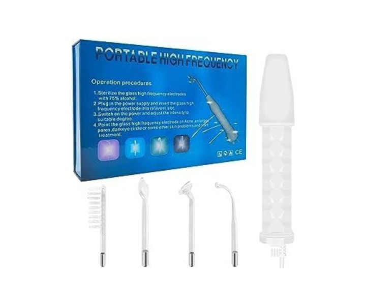 4 in 1 High Frequency Facial Machine, Portable 4 in 1High Frequency Facial Wand