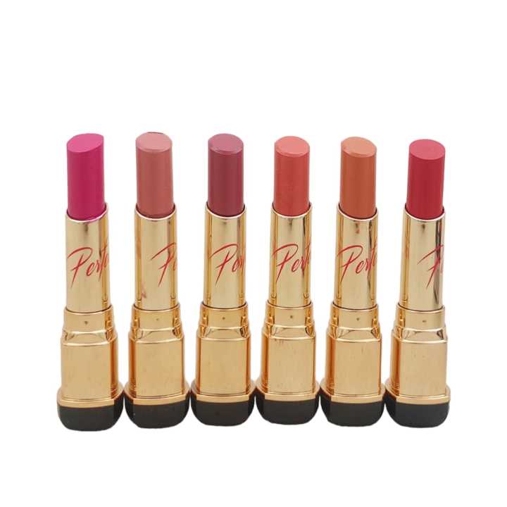 Pack Of 6 Piece Matte Rotation Lipsticks - Multicolour
