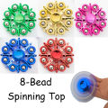 8 Sides Cute Metal Fidget Spinner For Kids. 