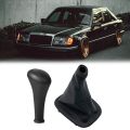 【Cathery Baby Store】（NEW）5 Speed Gear Knob Gaiter Boot Cover for Mercedes Benz C E S W124 S124 W126. 