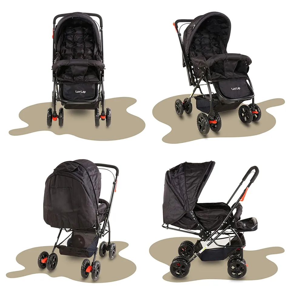 Foldable pram for travel hotsell