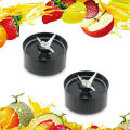 Two Pack of Cross Blades a Spare Replacement Part for Magic Blender MB1001 Model, Juicer and Mixer. 