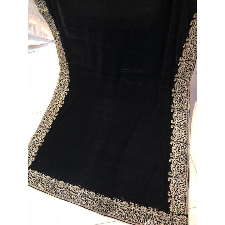 velvet shawl