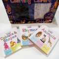 Early Learning Books For Kids - Encyclopedia - 12 in 1 - Durable Board. 