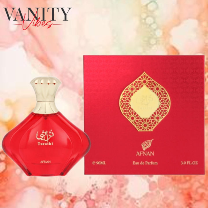 Afnan Turathi Red Femme Eau de Parfum for Women 90ml