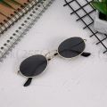 Classic Small Frame Oval Sunglasses Women/Men Brand Designer Alloy Mirror Sun Glasses Dropshipping In Stock Ship Within 24 Hours. 