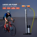 Road Bike Bicycle Hand Floor Air Pump Heavy Duty Stainless Steel Cycle Air Pump with air pump with pressure gauge for Bicycle Tyre/Car/Bike/Motorcycle. 