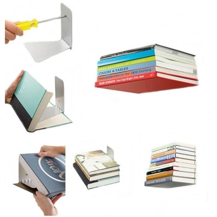 Wall Mounted Book Shelf , High quality made from Aluminium