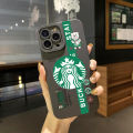 for Samsung Galaxy S22 Plus Note 20 Ultra S21 FE S20 Phone Cases Starbucks Coffee High Quality Camera Protection Square Frame Edge Cover. 