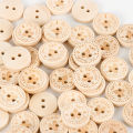 SF 50pcs 15mm/20mm/25mm Wooden Buttons Heart Printing Sewing Buttons Knitting Sweater Buttons Kids Clothes Decor Replacement Buttons Sewing Accessories. 