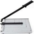 Professional A4 Office Home Paper Cutter Paper Trimmer Machine Heavy Duty Metal Base 12 Sheet Capacity (32.5x25cm). 