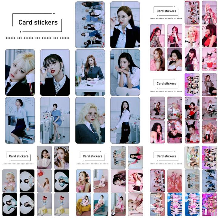 10PCS/Set Kpop TWICE New Album Formula Of Love Lomo Card HD Printed Korean Photocard Small Card Fans Collection Gift