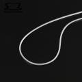 Unisex Necklace Stylish Titanium Steel Snake Chain Necklace Trendy Collarbone Jewelry for Men Women Fashionable Black Top Accessory Ideal for Southeast Asian Buyers Elegant Necklace. 