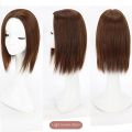 Middle Part Topper Hairpiece Heat Resistant Fiber Hair Extension Synthetic Long Straight Hair Clip-In Natural Invisible Clourse Hairpieces Women. 