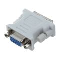 QUANBU semoic DVI male adapter (DVI - D 24 1) to female VGA (15-pin). 
