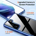 TORRAS Samsung Galaxy S21 Plus Crystal Clear Case – Blue. 
