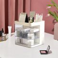 Drawer Desk Organiser , Dream Organiser Box for Cosmetics, Stationery, Perfect for Home, Office or Dorm Decor Multicolour Transparent Three. 