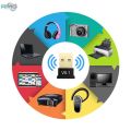 [RMG] BT 5.1 Wireless Bluetooth Adapter | USB Dongle for Desktop Laptop PC | Multi-Device Bluetooth Audio Receiver Transmitter BT5.1. 