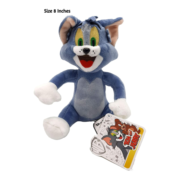 Tom & Jerry (Tom Cat) 20cm Soft Cuddly Cartoon Character Plush Toy For