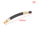 Braided Flexible Hose Tire Car Wheels Tyre Valve Stems Extensions Tube Adapter. 