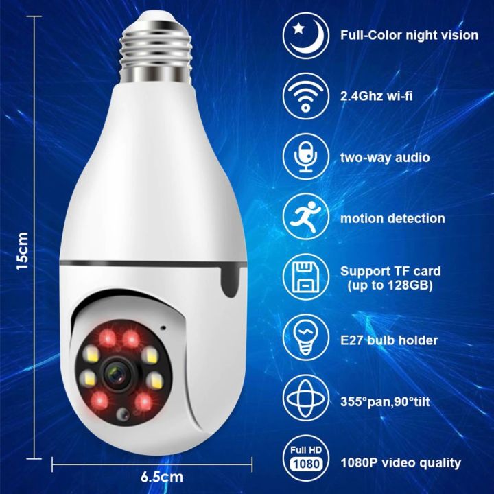WiFi%20CCTV%20Bulb%20Camera%20360%C2%B0%20%7C%20Wireless%20Indoor%20Security%20Camera%20%7C%20Smart%20Home%20Surveillance%20Camera%20%7C%20Panoramic%20View%20%7C%20Night%20Vision%20-%20Image%202