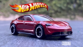 2022 Hotwheels Porsche Taycan Turbo S - HW Green Speed 4/5 [Maroon] 208/250. 