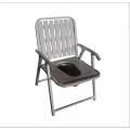Toilet chair portable and foldable. 