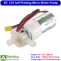 Generic DC 12V 300mA Self-Priming Mini Water Pump 1300ml 370 Diaphragm Pump for DIY Projects by Electrica. 