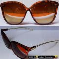 Imported Woman Sunglasses - Aedoll Women Sunglasses Cat Eyes Style Leopard Flower Ladies Vintage UV Protection Fashion Brown. 