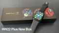 HW22 Plus Smart Watch Series 6 / 1.75 Inch Touch Screen 44mm With Silicone Band / Bluetooth Call / Rotating Crown and Full Screen / Wireless Charging / Health Monitor / Fitness Tracker (Black). 