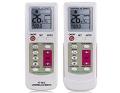 AC Universal Remote For Split & Inverted with LCD 1000 In 1 - White. 