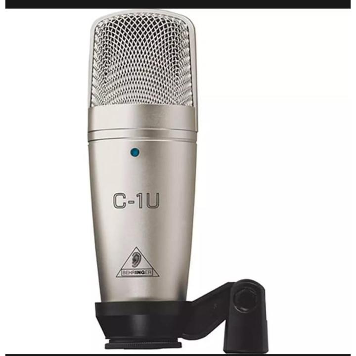 Behringer C-1U Professional Large-Diaphragm Studio Condenser USB Microphone