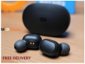 Original Redmi AirDots/ Wireless Earbuds/ xiaomi Earphones with Display And Touch sensors- True wireless Bluetooth V5.0 Earbuds With New LED light feature/. 