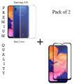 Full Black 9D Tempered Glass Screen Protector Edge To Edge Full Glue + Back Cover Transparent Crystal Clear Case Cover For3333. 