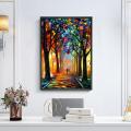 Wall Canvas HD Painting Poster Décor Abstract Color Pictures Wall Art Decoration Framework For | e, Office, Café and Restaurant 12X18. 