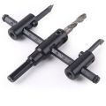 120/200/300mm Adjustable Circle Hole Saw Cutter, Wood Drywall Drill Bit Saw Round Cutting, Woodworking Twist Hole DIY Tools. 